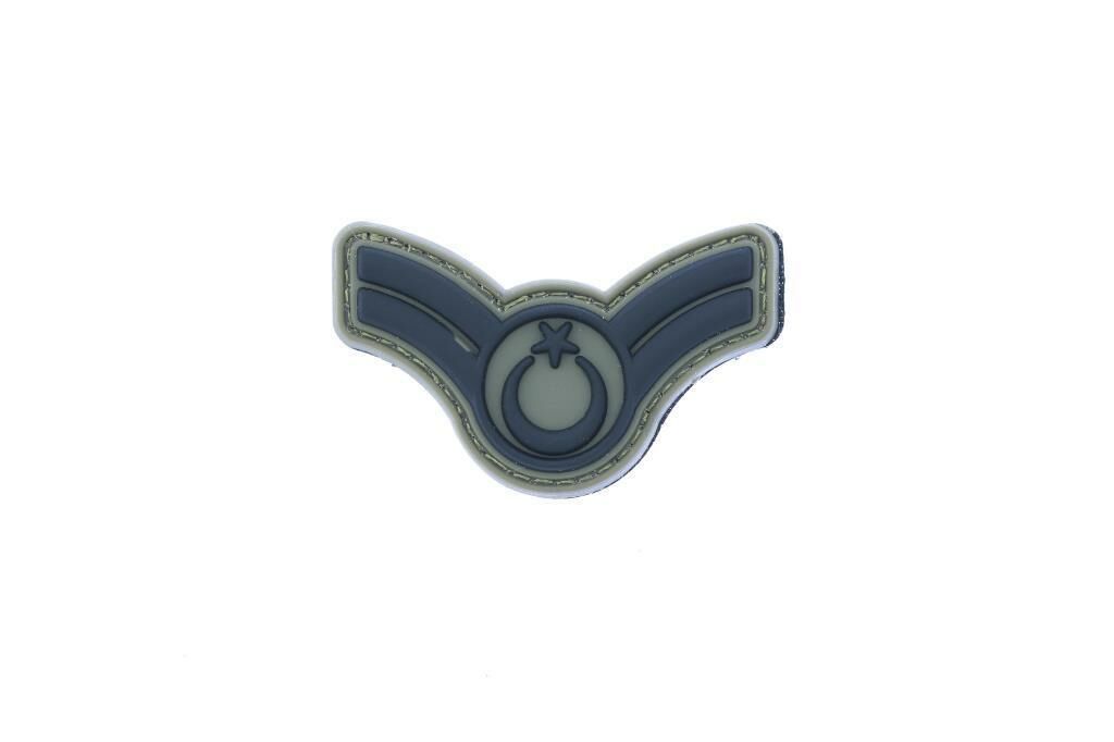 Single Sword Plastik Patch (Peç) Astsubay Rütbe ASB.BÇVŞ - ASB.BÇVŞ