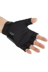 PRO BIKER DARBELİ YARIM PARMAK BEDENLİ SİYAH - XL