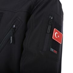 Çapraz Cepli Askeri Tactical Softshell Polar Mont BEJ - S