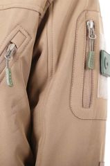 Çapraz Cepli Askeri Tactical Softshell Polar Mont HAKİ - S