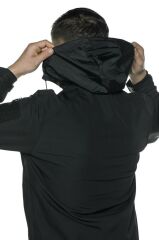 Single Sword Su ve Rüzgar Geçirmez Tactical Softshell Mont SİYAH - 3XL