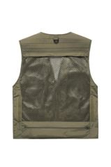Single Sword 15 Cepli Çok Amaçlı Avcı Sporcu Yeleği - Outdoor Fileli Yelek BEJ - 2XL
