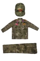 Single Sword Çocuk Asker Kıyafeti Y.TSK - 5