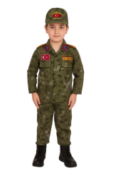 Single Sword Çocuk Asker Kıyafeti Y.TSK - 5