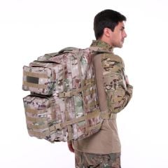 Single Sword 60 L Su Geçirmez Outdoor Taktik Dağcı&Kamp Çantası PİKSEL