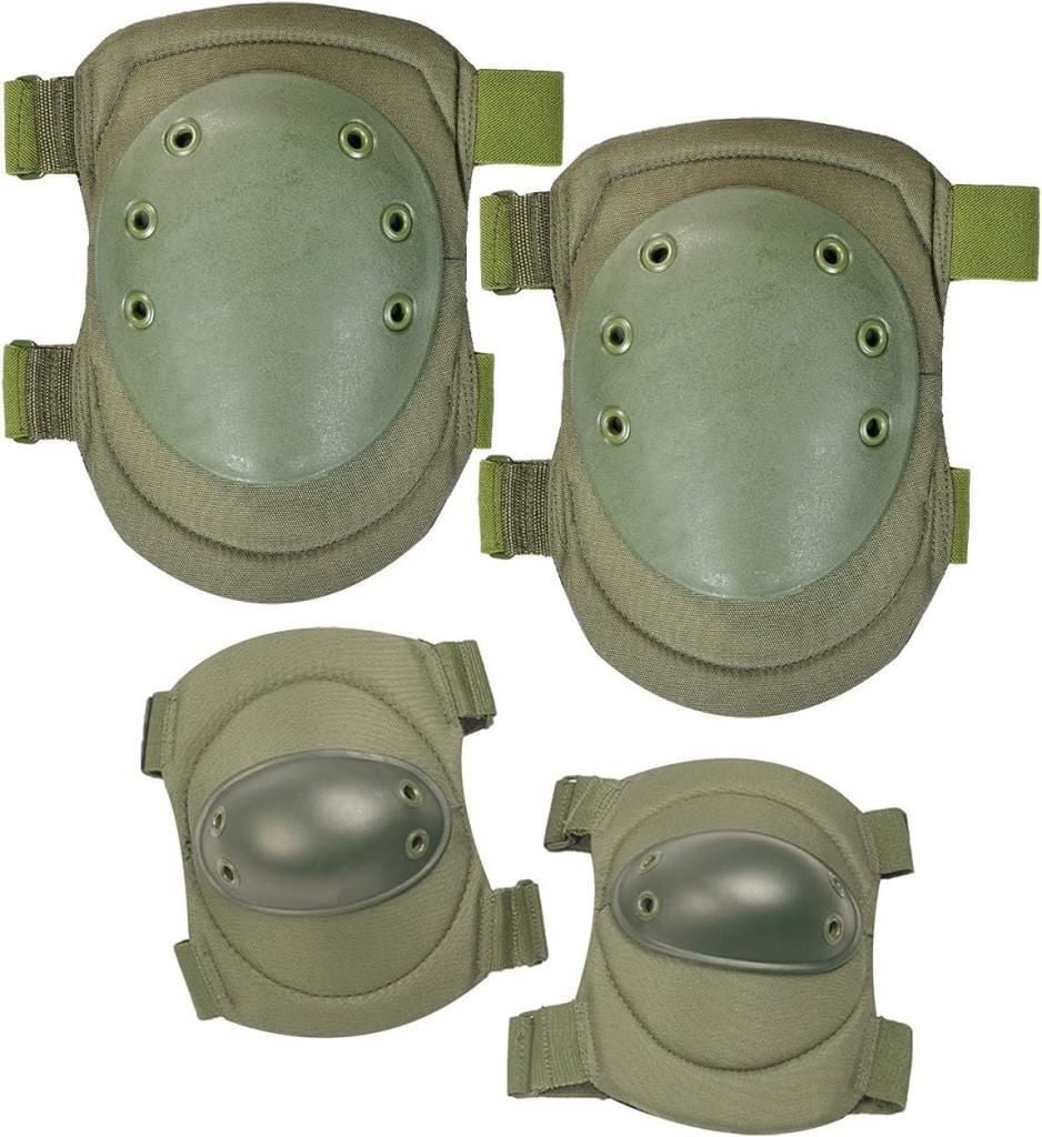 Single Sword Taktik Dizlik ve Dirseklik Seti HAKİ