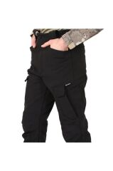 High Mountain Su Geçirmez Softshell Erkek & Kadın Outdoor Taktik Pantolon SİYAH - XS