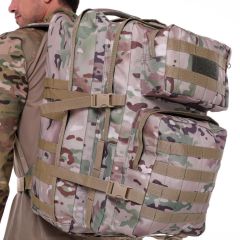 Single Sword 60 L Su Geçirmez Outdoor Taktik Dağcı&Kamp Çantası MULTİCAM