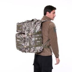 Single Sword 60 L Su Geçirmez Outdoor Taktik Dağcı&Kamp Çantası PİKSEL