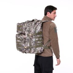 Single Sword 60 L Su Geçirmez Outdoor Taktik Dağcı&Kamp Çantası PİKSEL