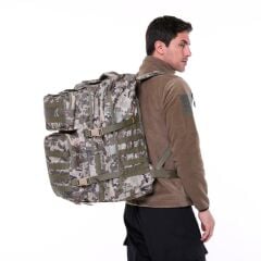 Single Sword 60 L Su Geçirmez Outdoor Taktik Dağcı&Kamp Çantası PİKSEL