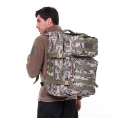 Single Sword 60 L Su Geçirmez Outdoor Taktik Dağcı&Kamp Çantası PİKSEL
