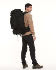 Single Sword Premium Kalite 100+10L Su Geçirmez Outdoor Sırt Çantası SİYAH