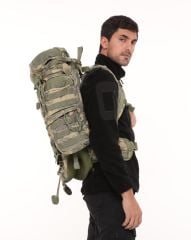 Single Sword Premium Kalite 100+10L Su Geçirmez Outdoor Sırt Çantası KAMUFLAJ