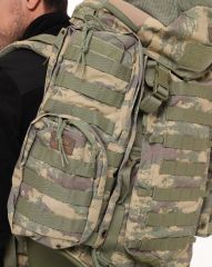 Single Sword Premium Kalite 100+10L Su Geçirmez Outdoor Sırt Çantası KAMUFLAJ
