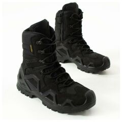 SS602 Fermuarlı/bağcıklı Taktik/outdoor Unisex Kışlık Polis Siyah Bot SİYAH - 46