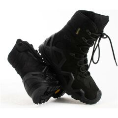 SS602 Fermuarlı/bağcıklı Taktik/outdoor Unisex Kışlık Polis Siyah Bot SİYAH - 46