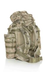 Single Sword Askeri Sırt Çantası 85+10 Litre Operasyon Çantası PİKSEL