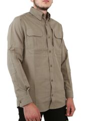 North Mountain Outdoor Taktik Erkek Gömlek Commander Model HAKİ - 3XL