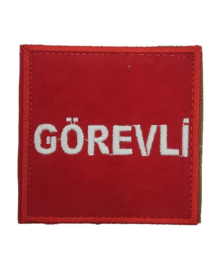 Single Sword Nöbetçi Kolluk Çeşitleri Cırtlı Kare GÖREVLİ