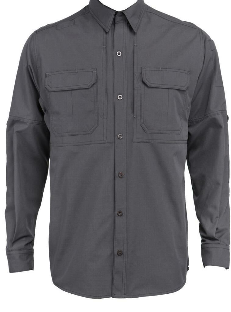 North Mountain Outdoor Taktik Erkek Gömlek Commander Model ANTRASİT - 3XL