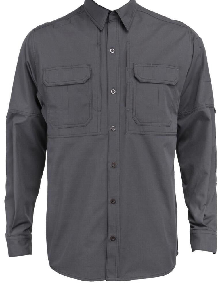 North Mountain Outdoor Taktik Erkek Gömlek Commander Model ANTRASİT - 3XL