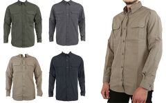 North Mountain Outdoor Taktik Erkek Gömlek Commander Model ANTRASİT - 3XL