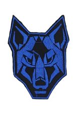Single Sword Nakış Patch - Kurt Peç SİYAH-BEYAZ