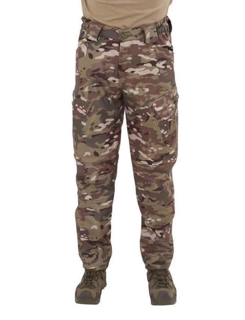 Single Sword Outdoor Softshell Su&Rüzgar  Geçirmez Taktik Erkek Pantolon (İçi Polarlı)