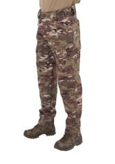 Single Sword Outdoor Softshell Su&Rüzgar  Geçirmez Taktik Erkek Pantolon (İçi Polarlı) MULTİCAM - 2XL
