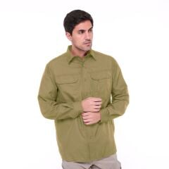 Single Sword Taktik Yazlık Outdoor Erkek Gömlek&Koruma Gömleği BEJ - 3XL