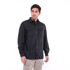 Single Sword Taktik Yazlık Outdoor Erkek Gömlek&Koruma Gömleği SİYAH - 3XL