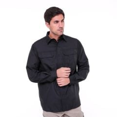 Single Sword Taktik Yazlık Outdoor Erkek Gömlek&Koruma Gömleği SİYAH - 3XL