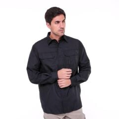 Single Sword Taktik Yazlık Outdoor Erkek Gömlek&Koruma Gömleği SİYAH - 3XL