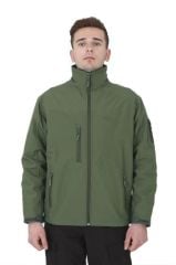 Single Sword Su&Rüzgar Geçirmez Outdoor Softshell Erkek Mont Haki HAKİ - 3XL