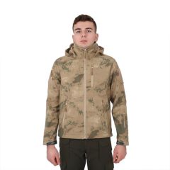 Single Sword Su Geçirmez Outdoor Softshell Taktik Erkek Mont BEJ - S