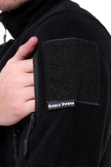 Single Sword Askeri ve Outdoor Erkek&Kadın Taktik Polar Mont-Hırka-Ceket SİYAH - M