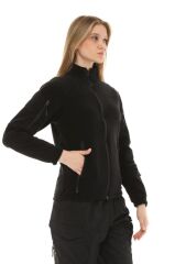 Single Sword Askeri ve Outdoor Erkek&Kadın Taktik Polar Mont-Hırka-Ceket SİYAH - M