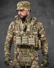 Single Sword Balistik Plaka Takılabilir Yan Korumalı Sırt Çantalı İlk Yardım Çantalı Hücum Yeleği MULTİCAM