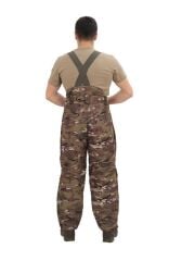 Single Sword Softshell Su Geçirmez İçi Polarlı Salopet Pantolon MULTİCAM - 3XL