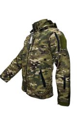 Single Sword Su Geçirmez Outdoor Softshell Taktik Erkek Mont MULTİCAM - 2XL