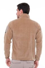 Single Sword Askeri ve Outdoor Erkek&Kadın Taktik Polar Mont-Hırka-Ceket BEJ - 2XL