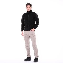 Single Sword Askeri ve Outdoor Erkek&Kadın Taktik Polar Mont-Hırka-Ceket SİYAH - 3XL