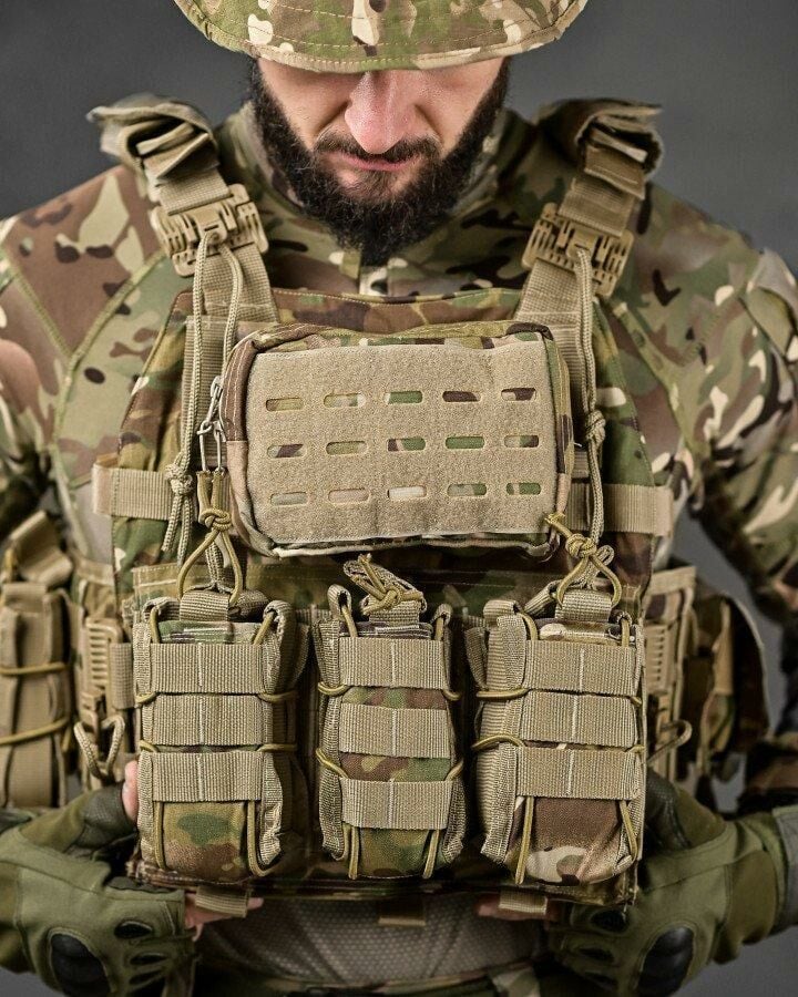 Single Sword Balistik Palaka Takılabilen Pratik Hücum Yeleği Kod-9 IŞIK MULTİCAM