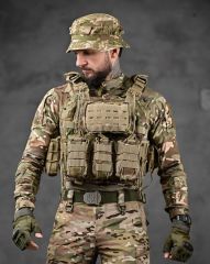 Single Sword Balistik Palaka Takılabilen Pratik Hücum Yeleği Kod-9 IŞIK MULTİCAM