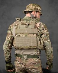 Single Sword Balistik Palaka Takılabilen Pratik Hücum Yeleği Kod-9 IŞIK MULTİCAM