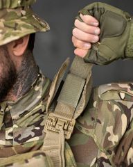 Single Sword Balistik Palaka Takılabilen Pratik Hücum Yeleği Kod-9 IŞIK MULTİCAM