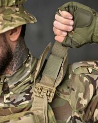 Single Sword Balistik Palaka Takılabilen Pratik Hücum Yeleği Kod-9 IŞIK MULTİCAM