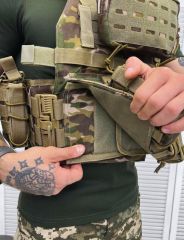 Single Sword Pratik Tak Çıkar Özellikli Tokalı Kod-7 Yan Korumalı Akrep Hücum Yeleği PİKSEL