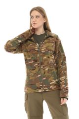 Single Sword Askeri ve Outdoor Erkek&Kadın Taktik Polar Mont-Hırka-Ceket MULTİCAM - 2XL